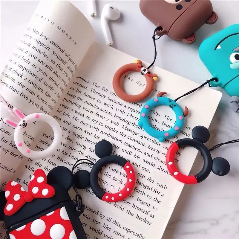 Cartoon Wireless Bluetooth Earphone Case For Apple AirPods Silicone Headphones Cases For Airpods 2 Protective Cover - Modern Lifestyle Shopping