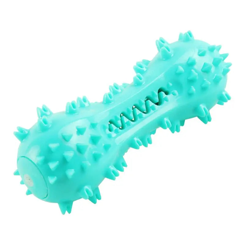 Dog Toys Squeeze Squeaky Dog Toys Dumbbell Shaped Faux Bone Pet Chew Toys - Modern Lifestyle Shopping