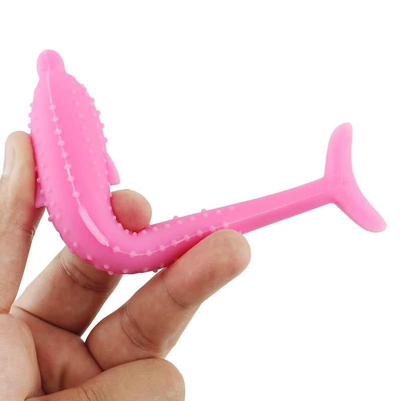 Soft Silicone Mint Fish Cat Toy Catnip Pet Toy Clean Teeth Toothbrush Chew Cats Toys - Modern Lifestyle Shopping